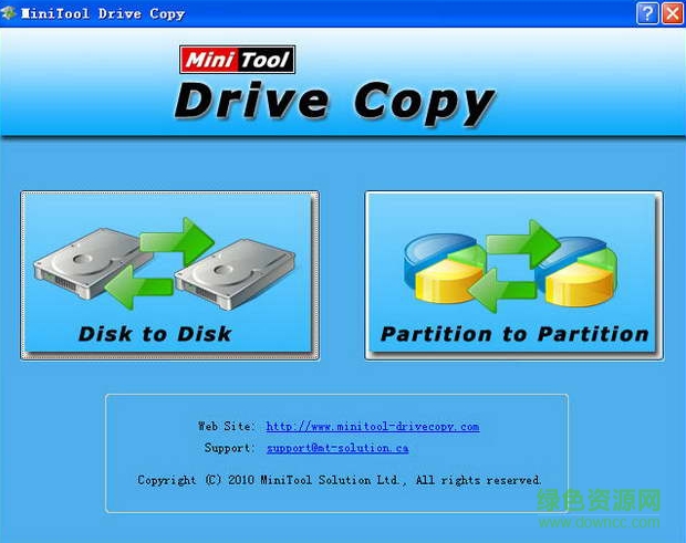 MiniTool Drive Copy(Ӳ�̶Կ�����)����